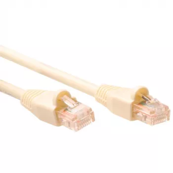 Cavo patch ACT avorio 7 metri U/UTP CAT5E con protezione linguetta e connettori RJ45