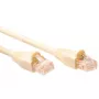 Cavo patch ACT avorio 7 metri U/UTP CAT5E con protezione linguetta e connettori RJ45