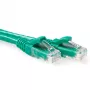 ACT verde 15 metri cavo patch U/UTP CAT6 senza fermo con connettori RJ45