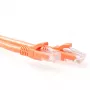 ACT arancione 3 m cavo patch U/UTP CAT6 senza fermo con connettori RJ45