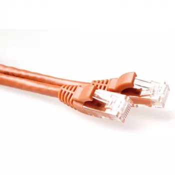 ACT marrone cavo patch U/UTP CAT6 da 5 metri con protezione del fermo e connettori RJ45