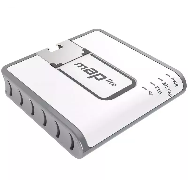 Mikrotik mAP lite, RBMAPL-2ND, 2,4 GHz, PoE, 10/100 Mbit/s, bianco