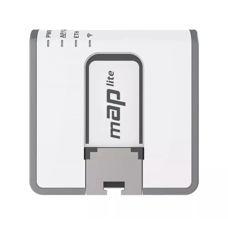 Mikrotik mAP lite, RBMAPL-2ND, 2,4 GHz, PoE, 10/100 Mbit/s, bianco