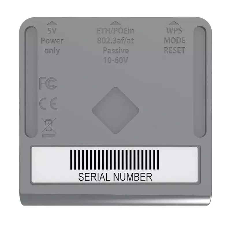 Mikrotik mAP lite, RBMAPL-2ND, 2,4 GHz, PoE, 10/100 Mbit/s, bianco