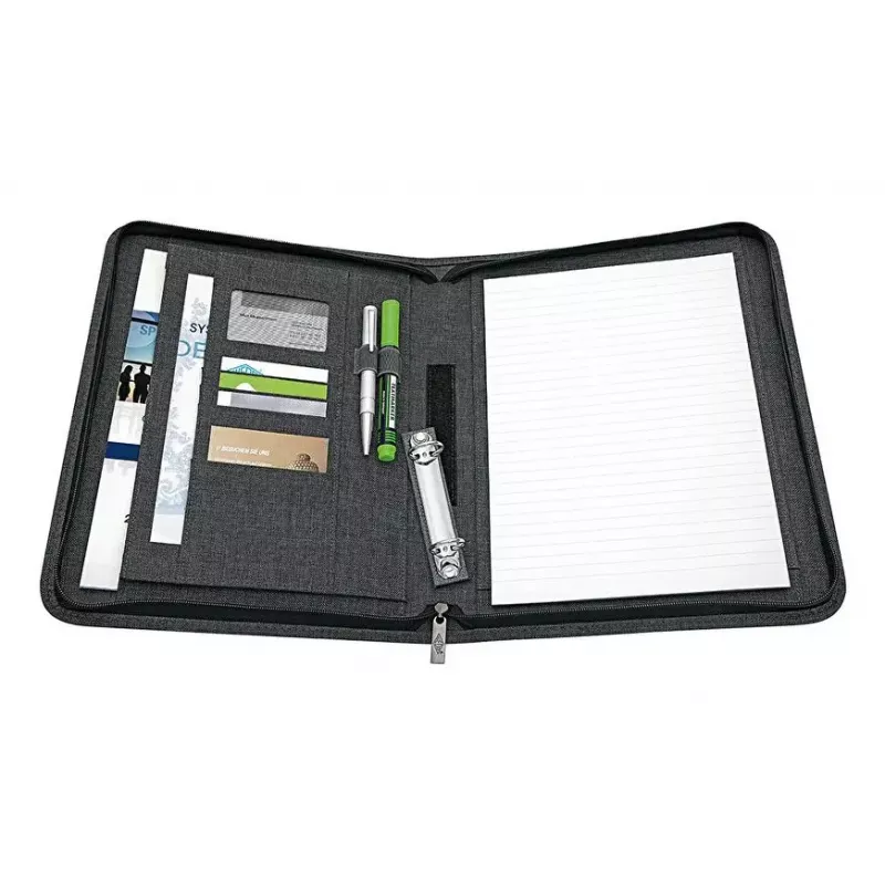 Agenda personale WEDO 58 352412 A4 poliestere grigio, raccoglitore ad anelli