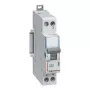 Interruttore automatico magnetotermico Legrand 412900 — dispositivo di protezione unipolare, modulo compatto, confezione 184×88×100 mm