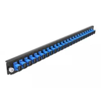 Pannello frontale splice box DeLOCK 19 pollici 24 porte SC simplex blu