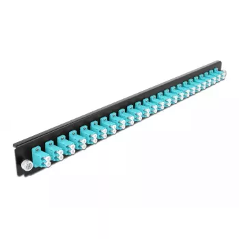 Pannello frontale splice box DeLOCK 19 pollici 24 porte LC duplex acqua