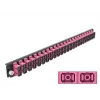Pannello frontale splice box DeLOCK 19 pollici 24 porte SC duplex viola