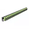 Pannello frontale splice box DeLOCK 19 pollici 24 porte SC duplex verde lime
