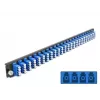 Pannello frontale splice box DeLOCK 19 pollici 24 porte LC quad blu