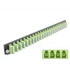 Pannello frontale splice box DeLOCK 19 pollici 24 porte LC quad verde lime