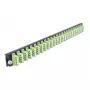 Pannello frontale splice box DeLOCK 19 pollici 24 porte LC quad verde lime