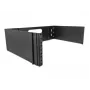 Base rack DeLOCK 19 pollici a parete 3U pieghevole nero