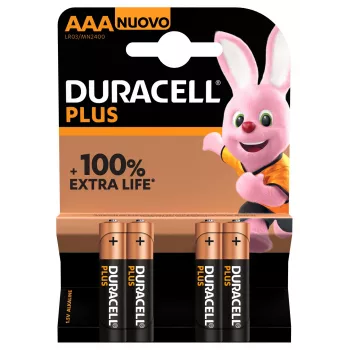 Duracell Plus 100 batteria monouso AAA alcalina