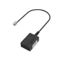 Hama 00201130 adattatore di genere per cavi TAE-F RJ11 nero