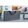 Borsa a tracolla Sigel BA411 feltro grigio unisex grande
