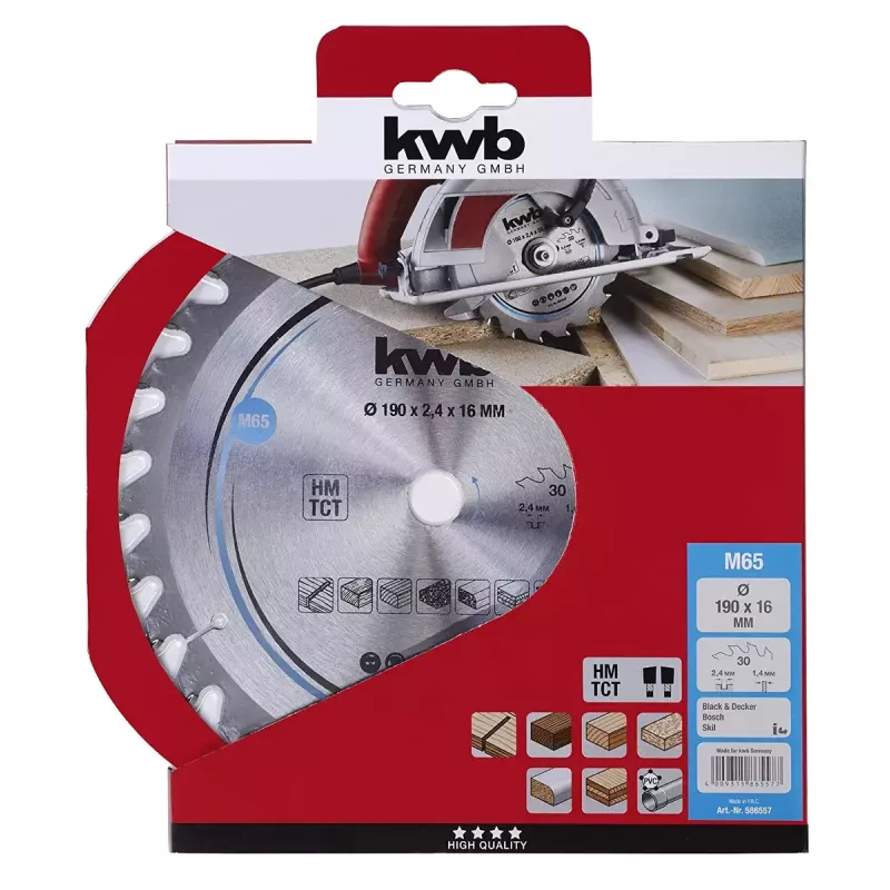 Lama per sega circolare KWB 586557 per metallo 1 pezzo
