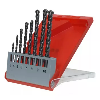 Set di punte per trapano KWB 039800 8 pz. rotazione destra