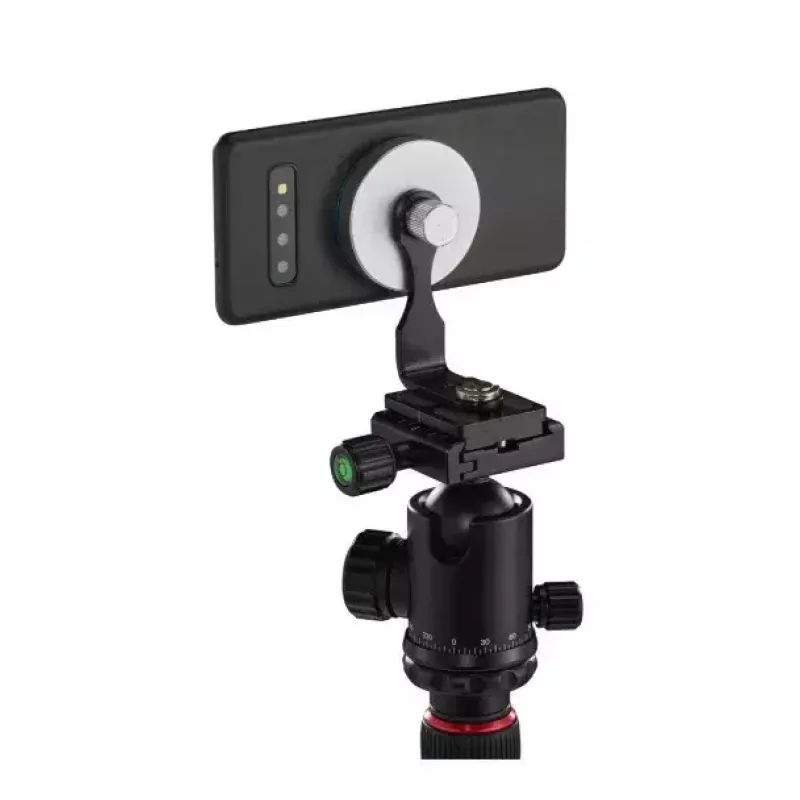 Supporto passivo Hama Puck 00004655 per telefono cellulare smartphone nero metallizzato