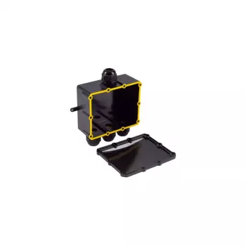 Scatola di derivazione elettrica ShiverPeaks BS08-01053 IP68 nero plastica ABS