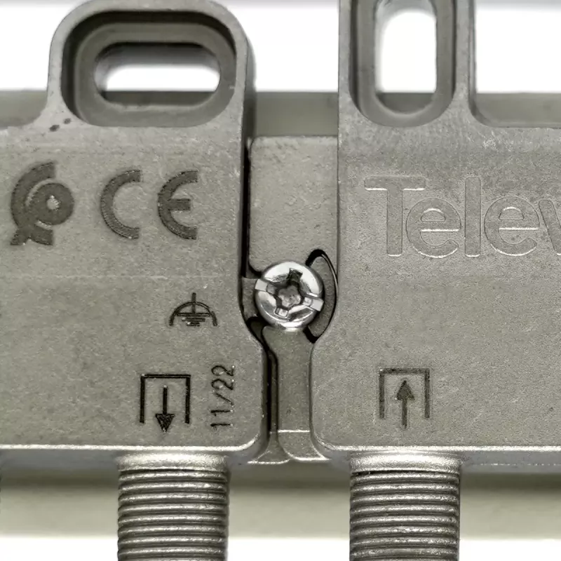 Splitter video Televes 519508 argento 10 pezzi