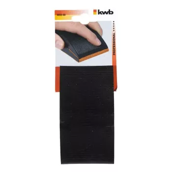 Blocco abrasivo KWB 485000 flessibile nero
