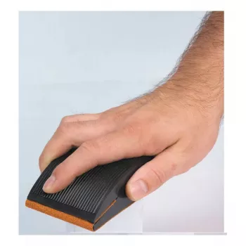 Blocco abrasivo KWB 485000 flessibile nero