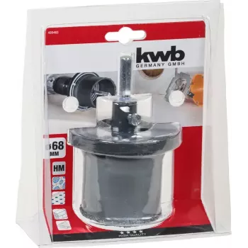 Sega a tazza KWB 499463 singola 6,8 cm per ceramica cemento plastica
