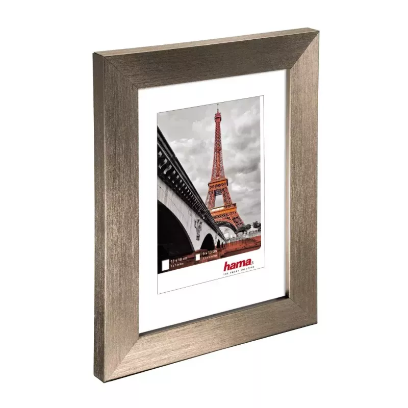 Cornice singola Hama Paris acciaio inox