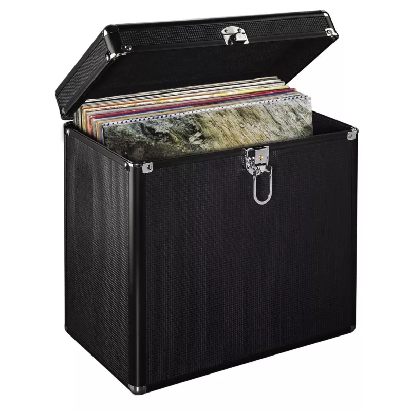 Valigetta porta dischi in vinile Hama 00181436 valigetta Microgroove nero