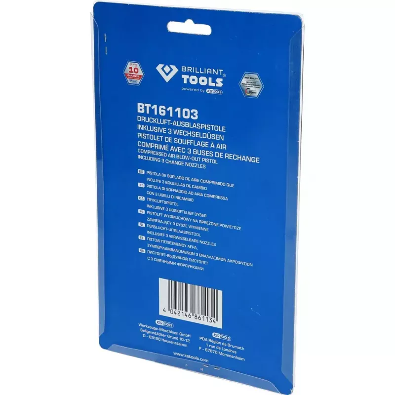 Accessori per aria compressa Brilliant Tools BT161103