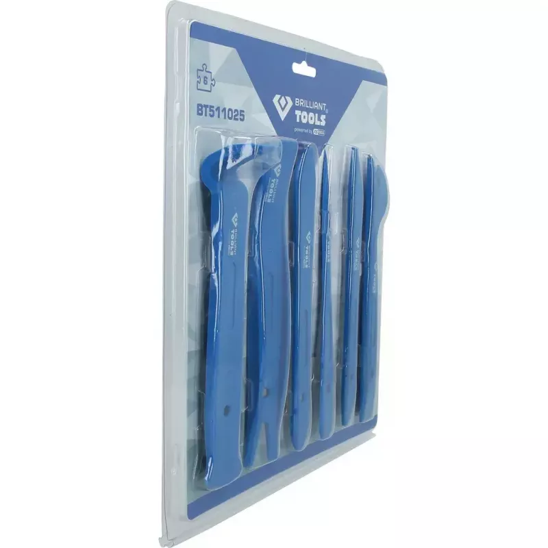 KS Tools BT511025 set di cunei per modanature, 6 pezzi