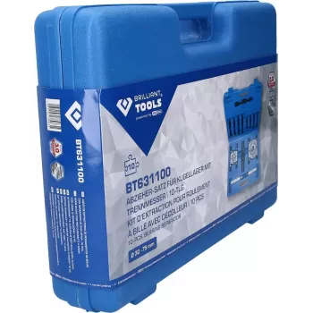 KS Tools Brilliant Tools BT631100 Set di estrattori per cuscinetti, 10 pz