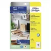 Avery Zweckform LR3657-10 etichette universali riciclate per indirizzi, 48,5 x 25,4 mm, bianco naturale, permanenti