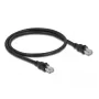 DeLOCK Cavo di rete RJ45 Cat.6A F/UTP 0,5 m nero