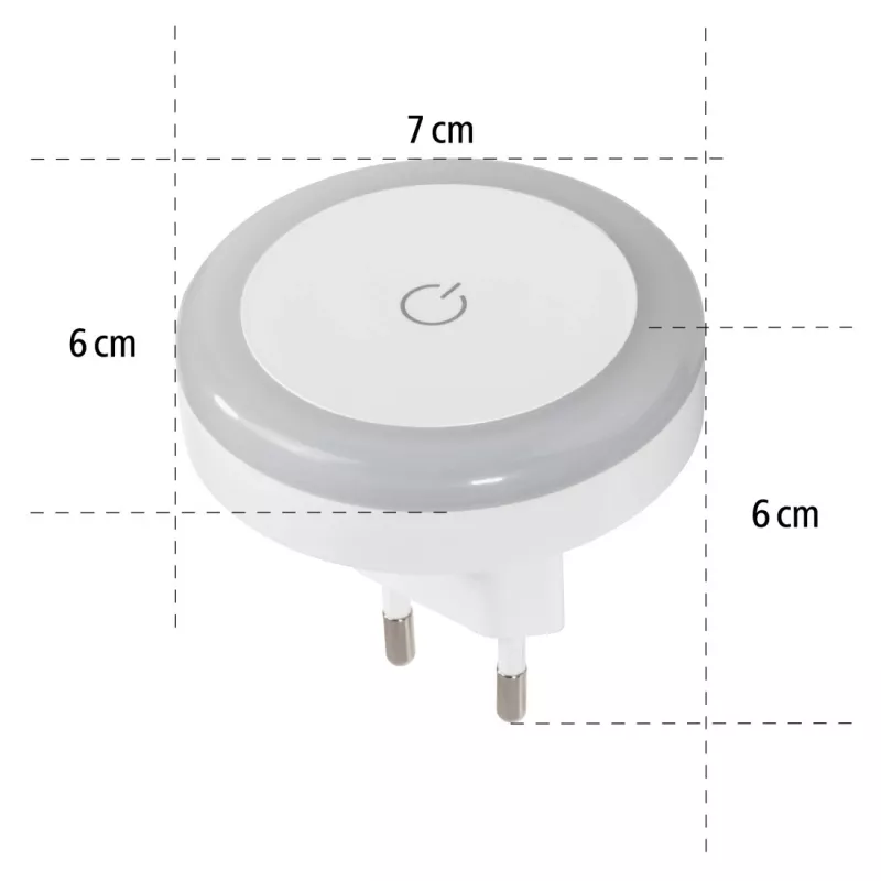 Hama Touch Switch luce notturna da presa