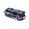 Astuccio Herlitz 2 Go CamoPurple poliestere blu lilla 210x130x60mm