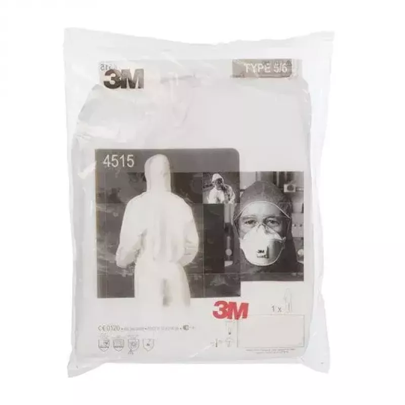 3M 4515 bianco M SMS indumento protettivo per adulti