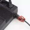 ACT Cavo di alimentazione spina CEE 7/7 (angolare) - C13 IEC Lock+ nero 2 m, EL332S, confezione da 5