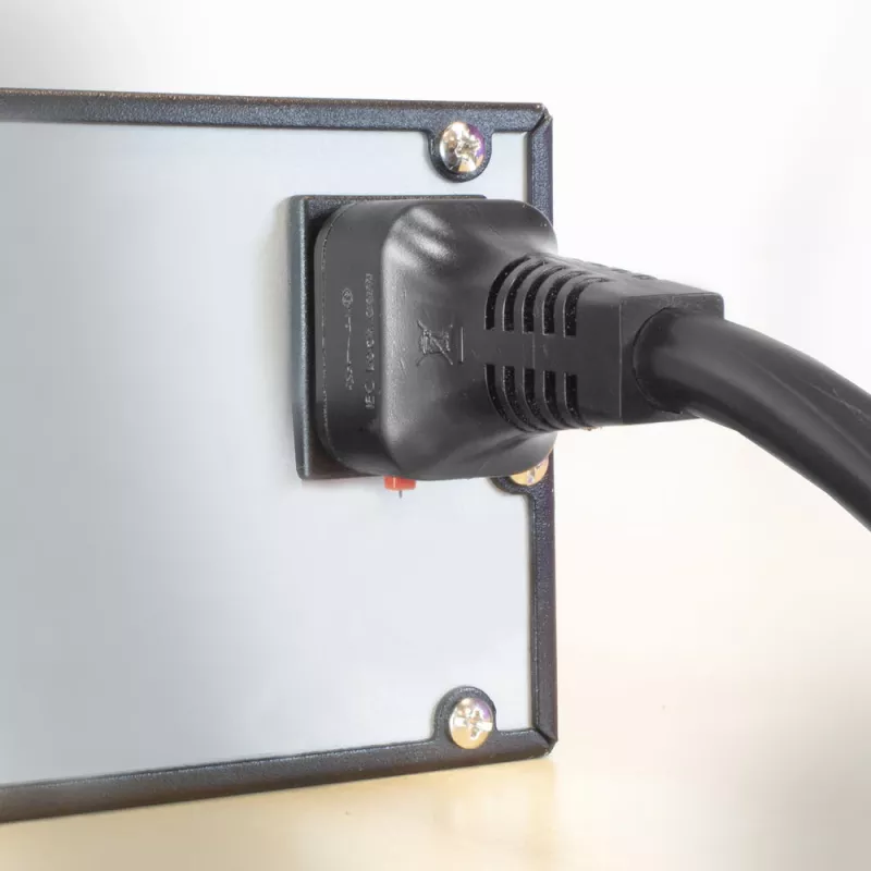 ACT Cavo di alimentazione C19 IEC Lock – estremità aperta nero 2 m, PC1174, confezione da 5
