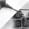 ACT Cavo di alimentazione C13 IEC Lock - C14 nero 2 m, PC1021, confezione da 5