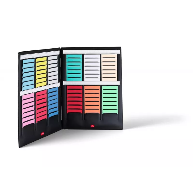 Nobo mini T-Card Kit di pianificazione formato 2 96 slot