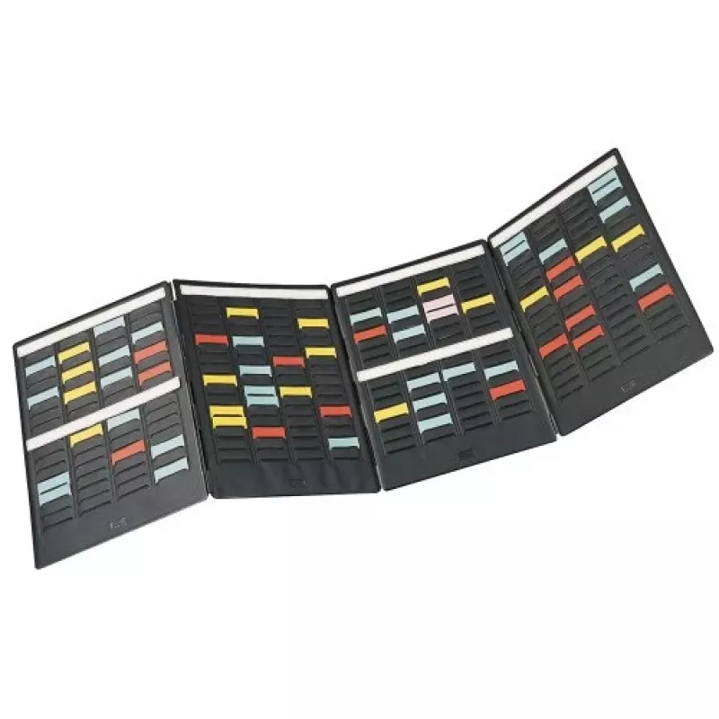 Nobo mini T-Card Kit di pianificazione formato 2 96 slot