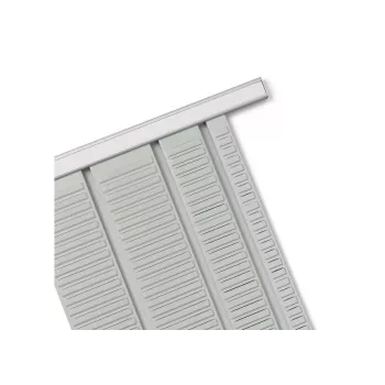 Nobo T-Card Binari di supporto 20 link, alluminio, grigio, 645 mm, 13 mm, 394 g, 68 mm