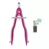 Compasso Herlitz 11122348 ciano rosa
