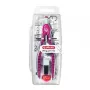 Compasso Herlitz 11122348 ciano rosa