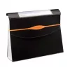 Rexel Optima Cartella a soffietto a 13 tasche, A4, nera, polipropilene (PP)