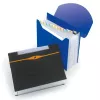 Rexel Optima Cartella a soffietto a 13 tasche, A4, nera, polipropilene (PP)