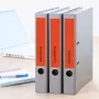 Etichette per fascicoli HERMA A4 192x38 mm rosso carta opaca coprente 140 pz.